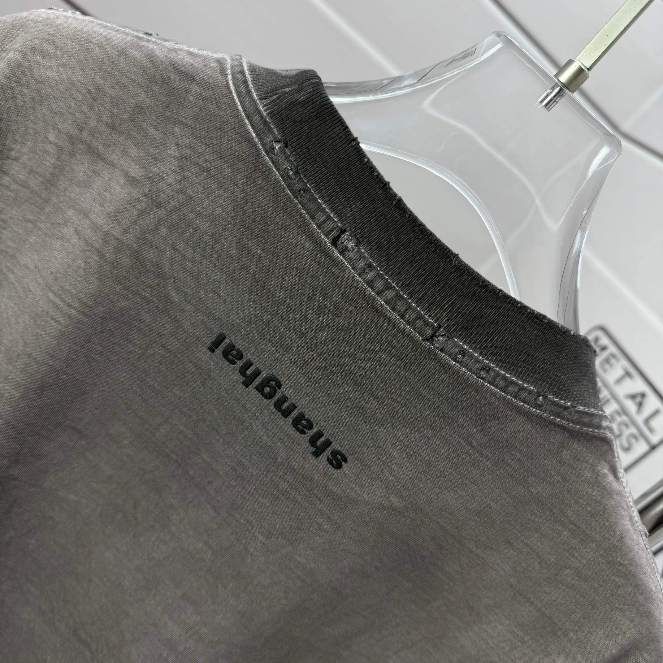 # 95 Alexand 2026 New Arrival tee Same Style : : Gray Size :S M L XL XXL Size： S （90-130 ） M （120-150 ） L （140-165 ） XL （160-180 ） XXL （180 ）